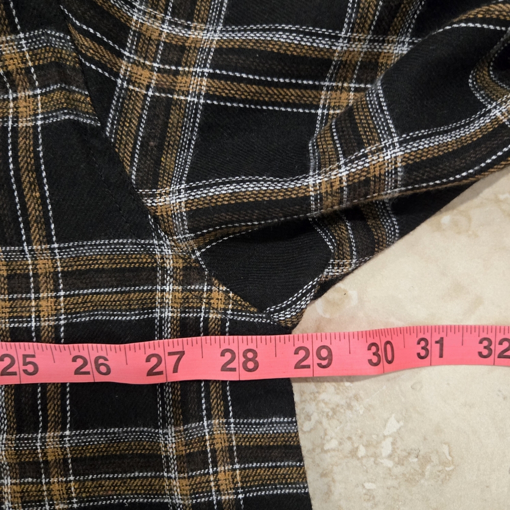 Mossy Oak Men's 3XL Plaid Button-Down Long Sleeve Shirt Cotton Outdoor - Picture 9 of 10